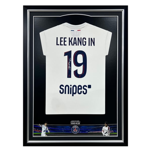 Maillot extérieur 2025-2026 du Paris Saint-Germain signé - Lee Kang-In