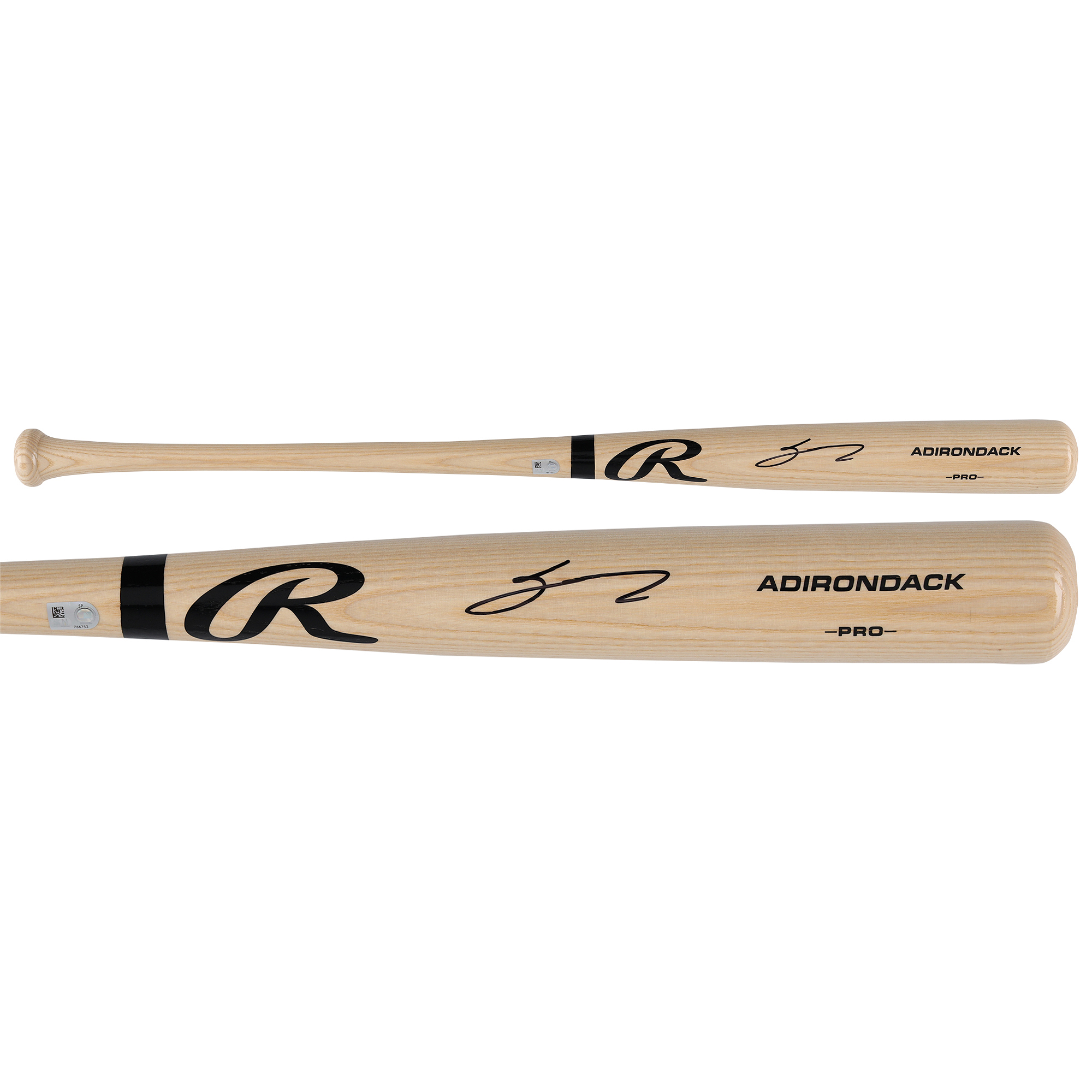 Sal Stewart Cincinnati Reds Autographed Blonde Rawlings Pro Bat