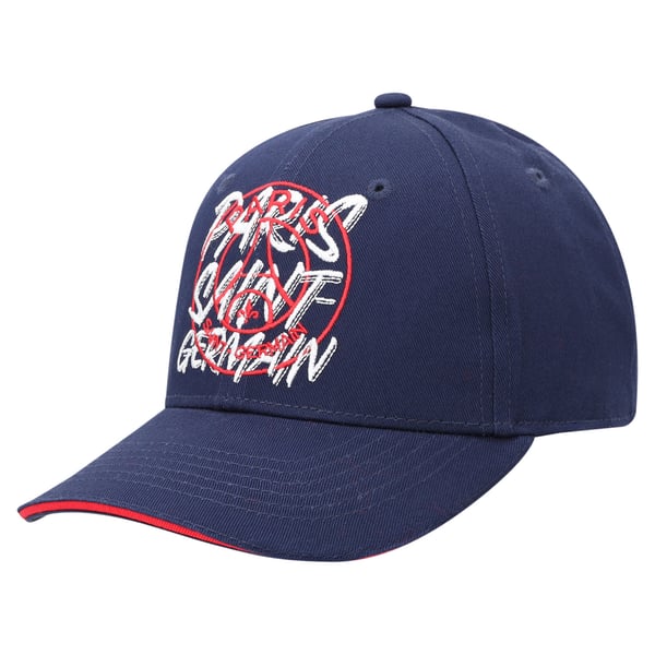 Casquette PSG Logo - Bleu marine - Jeunes
