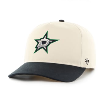 Men's '47 Cream/Black Dallas Stars Logo Hitch Adjustable Hat