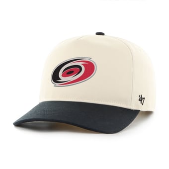 Men's '47 Cream/Black Carolina Hurricanes Logo Hitch Adjustable Hat