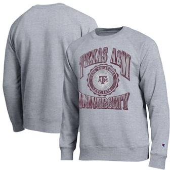 Men's Champion Heather Gray Texas A&M Aggies All-Star Sweatshirt
