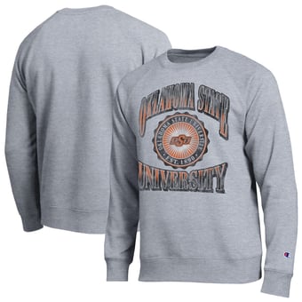 Men's Champion Heather Gray Oklahoma State Cowboys All-Star Sweatshirt