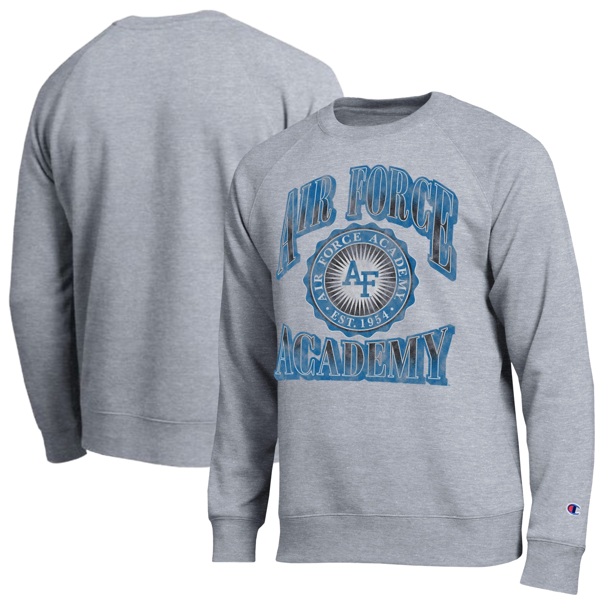 Men's Champion Heather Gray Air Force Falcons All-Star Sweatshirt