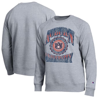 Men's Champion Heather Gray Auburn Tigers All-Star Sweatshirt