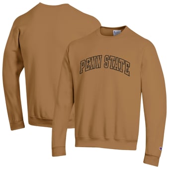 Men's Champion Brown Penn State Nittany Lions Latte Fleece Sweatshirt
