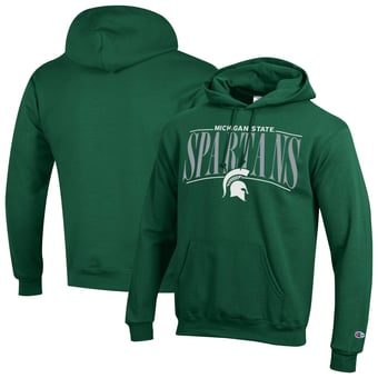 Men's Champion  Green Michigan State Spartans Team Pride Powerblend Hoodie