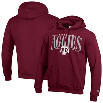 Men's Champion  Maroon Texas A&M Aggies Team Pride Powerblend Hoodie