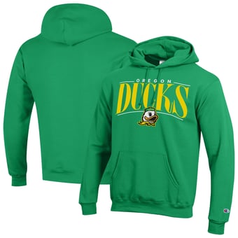 Men's Champion  Green Oregon Ducks Team Pride Powerblend Hoodie