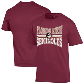 Men's Champion  Garnet Florida State Seminoles Team Zoom T-Shirt