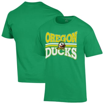 Men's Champion  Green Oregon Ducks Team Zoom T-Shirt