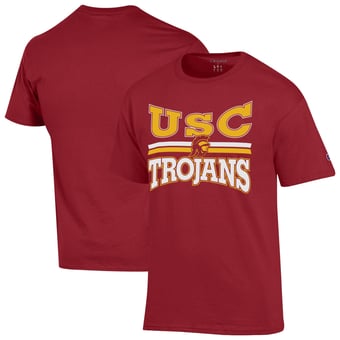 Men's Champion  Cardinal USC Trojans Team Zoom T-Shirt