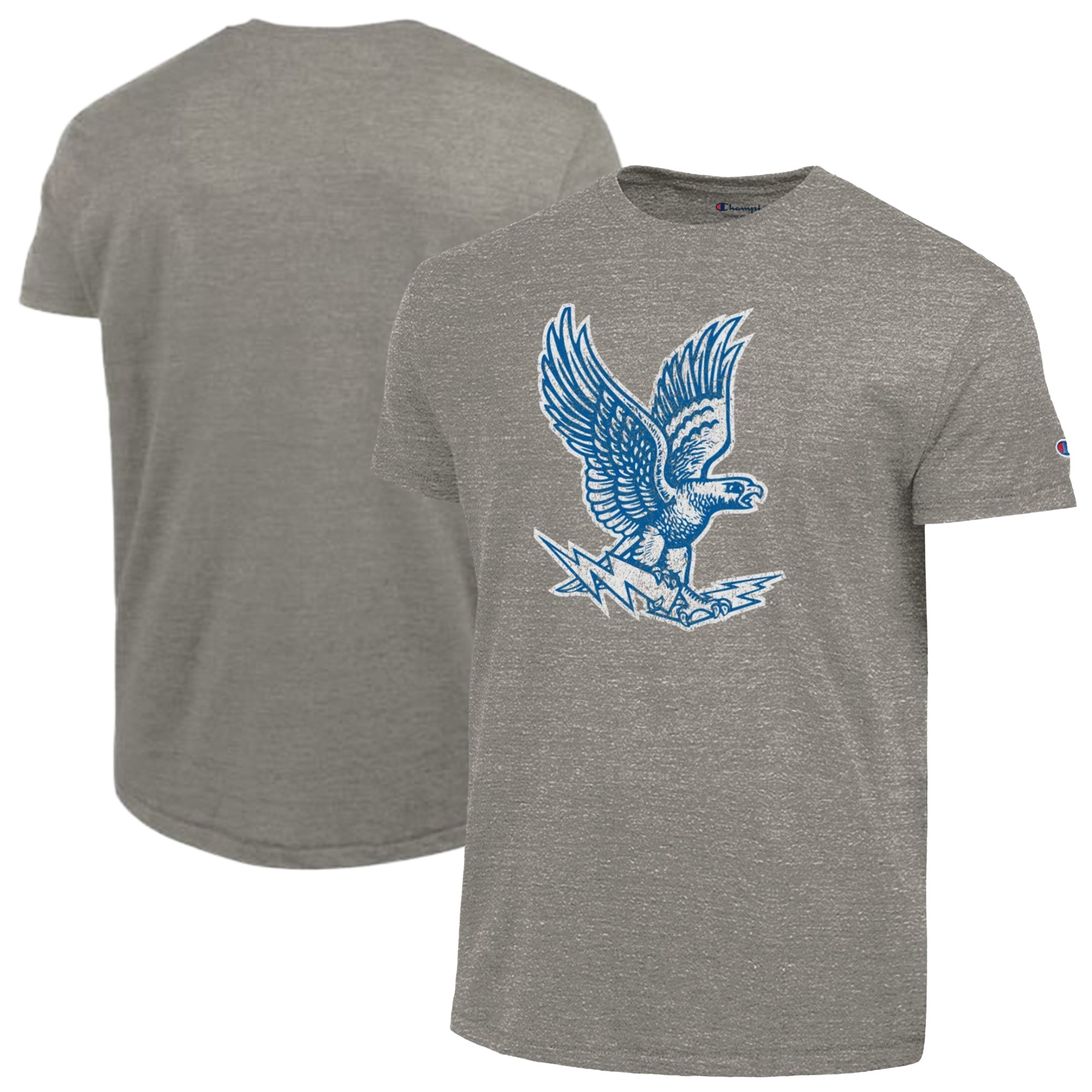 Men's Champion  Charcoal Air Force Falcons Vintage Triumph Tri-Blend T-Shirt