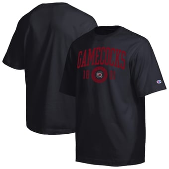 Men's Champion  Black South Carolina Gamecocks Established Tradition Heavyweight T-Shirt