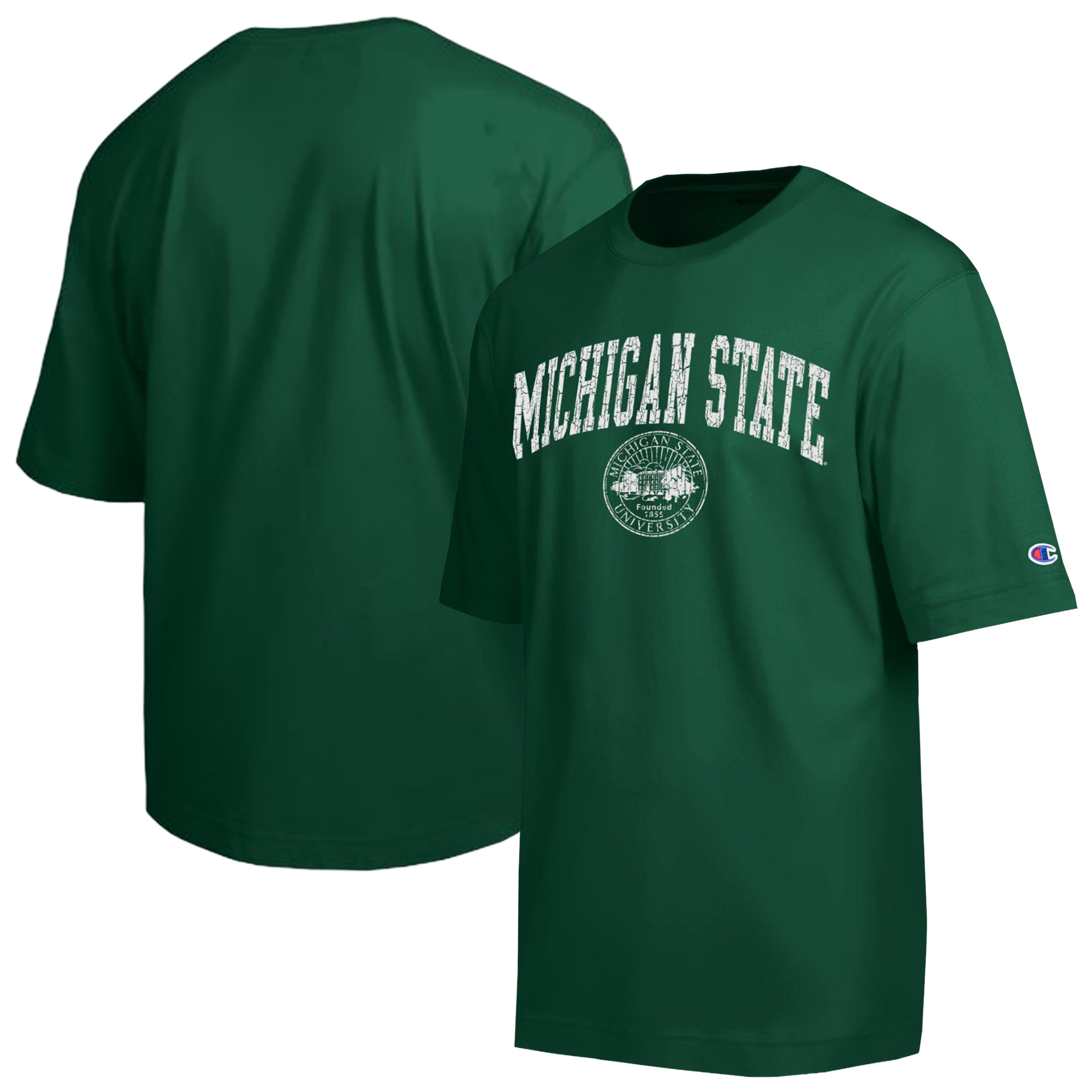 Men's Champion  Green Michigan State Spartans Scholar All-Star T-Shirt