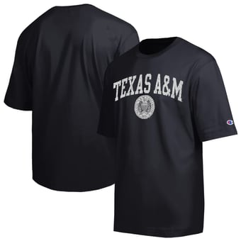 Men's Champion  Black Texas A&M Aggies Scholar All-Star T-Shirt