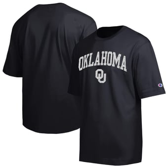 Men's Champion  Black Oklahoma Sooners Scholar All-Star T-Shirt