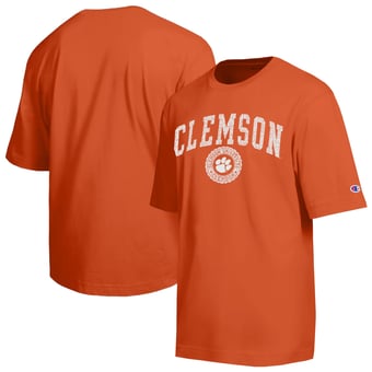 Men's Champion  Orange Clemson Tigers Scholar All-Star T-Shirt