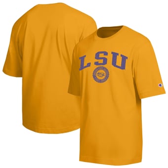 Men's Champion  Gold LSU Tigers Scholar All-Star T-Shirt