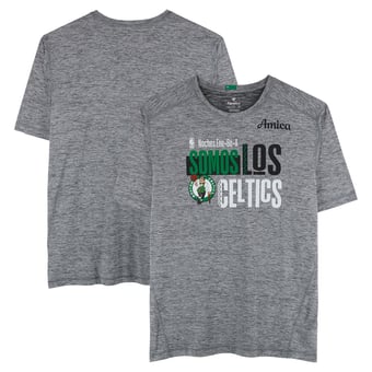 Boston Celtics Team-Issued Gray "Los Celtics" Short Sleeve Shirt from the 2025-26 NBA Season - Size XL