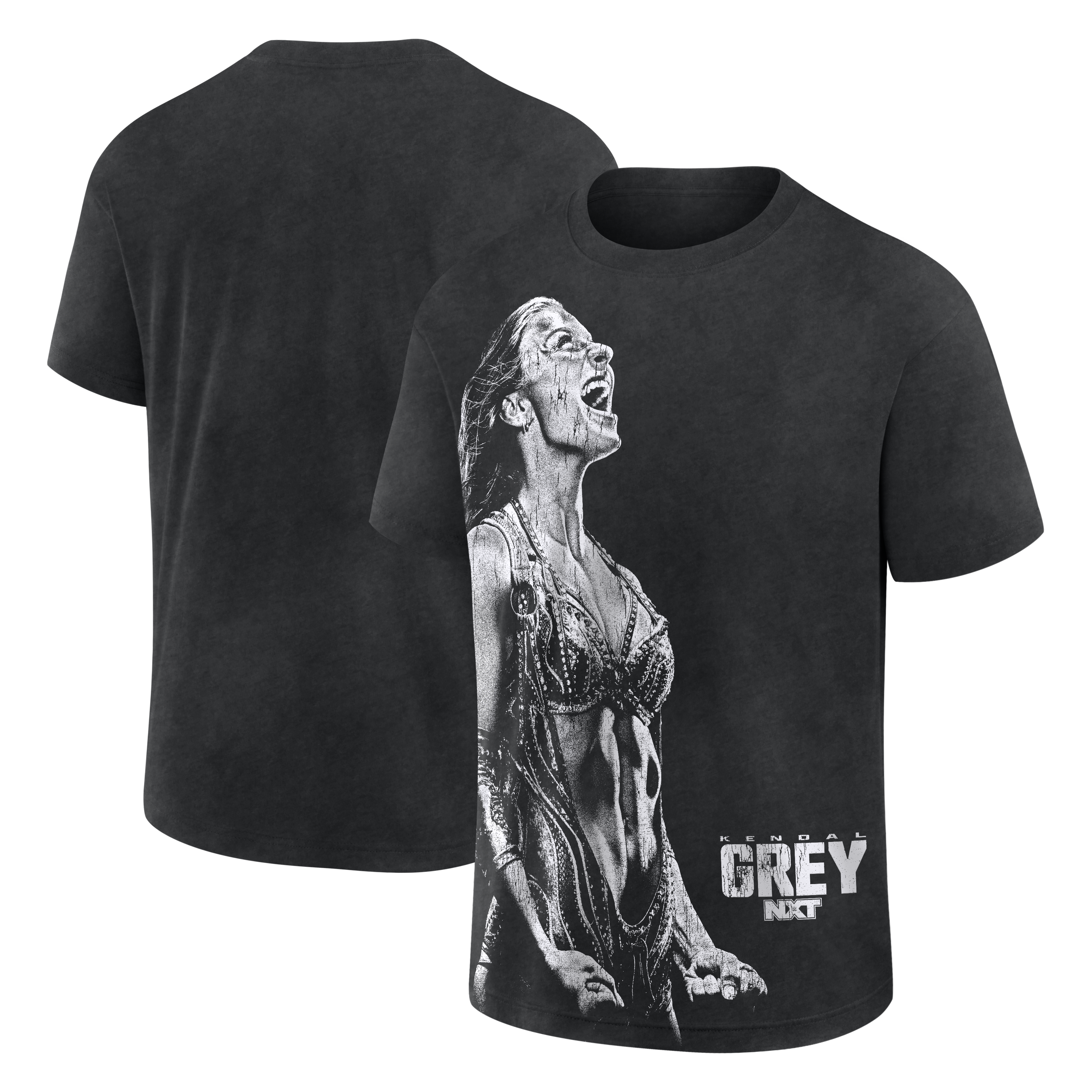 Men’s Black Kendal Grey Photo Oversized T-Shirt Men’s Black Kendal Grey Photo Oversized T-Shirt