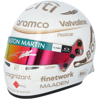 Fernando Alonso Aston Martin Autographed 2025 China Special 1:2 Scale Helmet