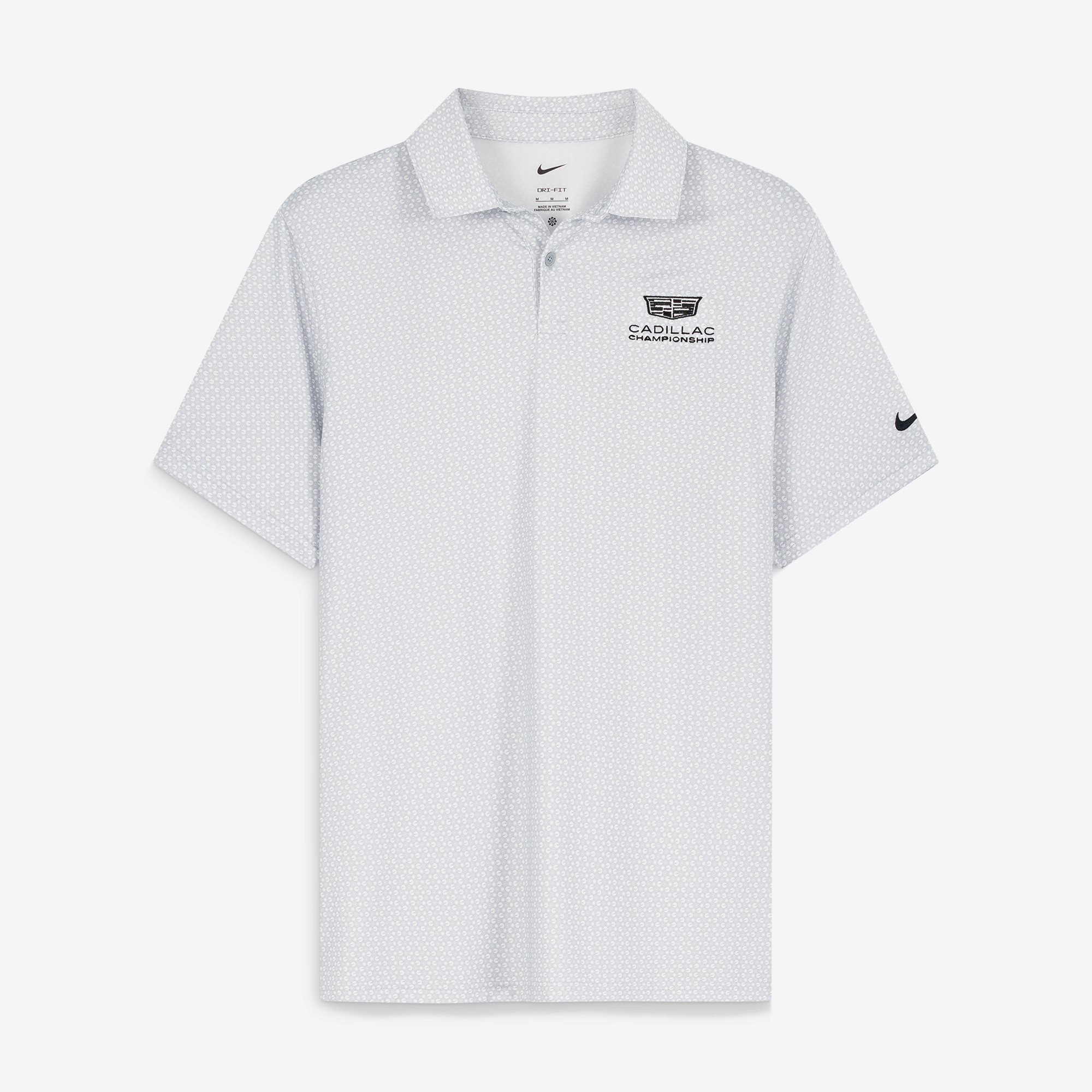Men's Nike  Gray Cadillac Championship Dri-FIT Velocity Micro Polo
