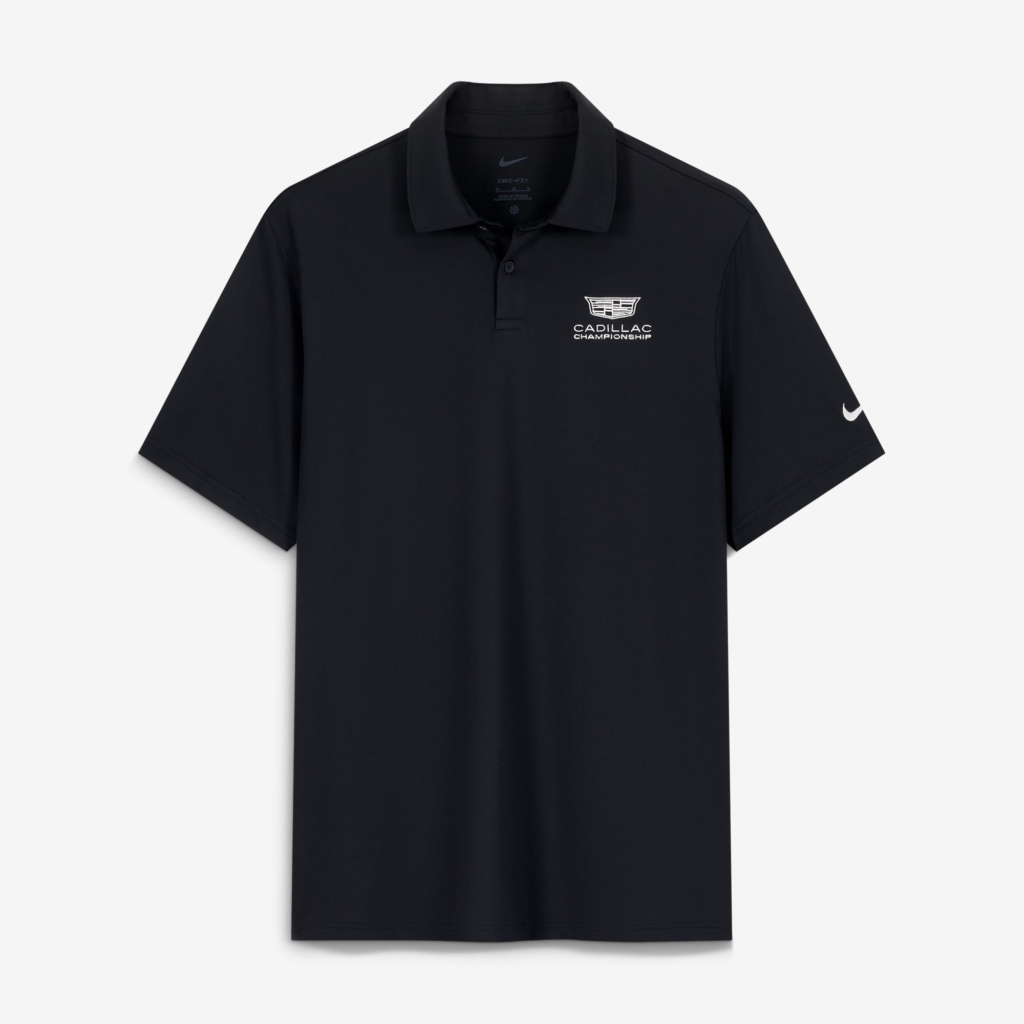 Men's Nike  Black Cadillac Championship Velocity Dri-FIT Polo