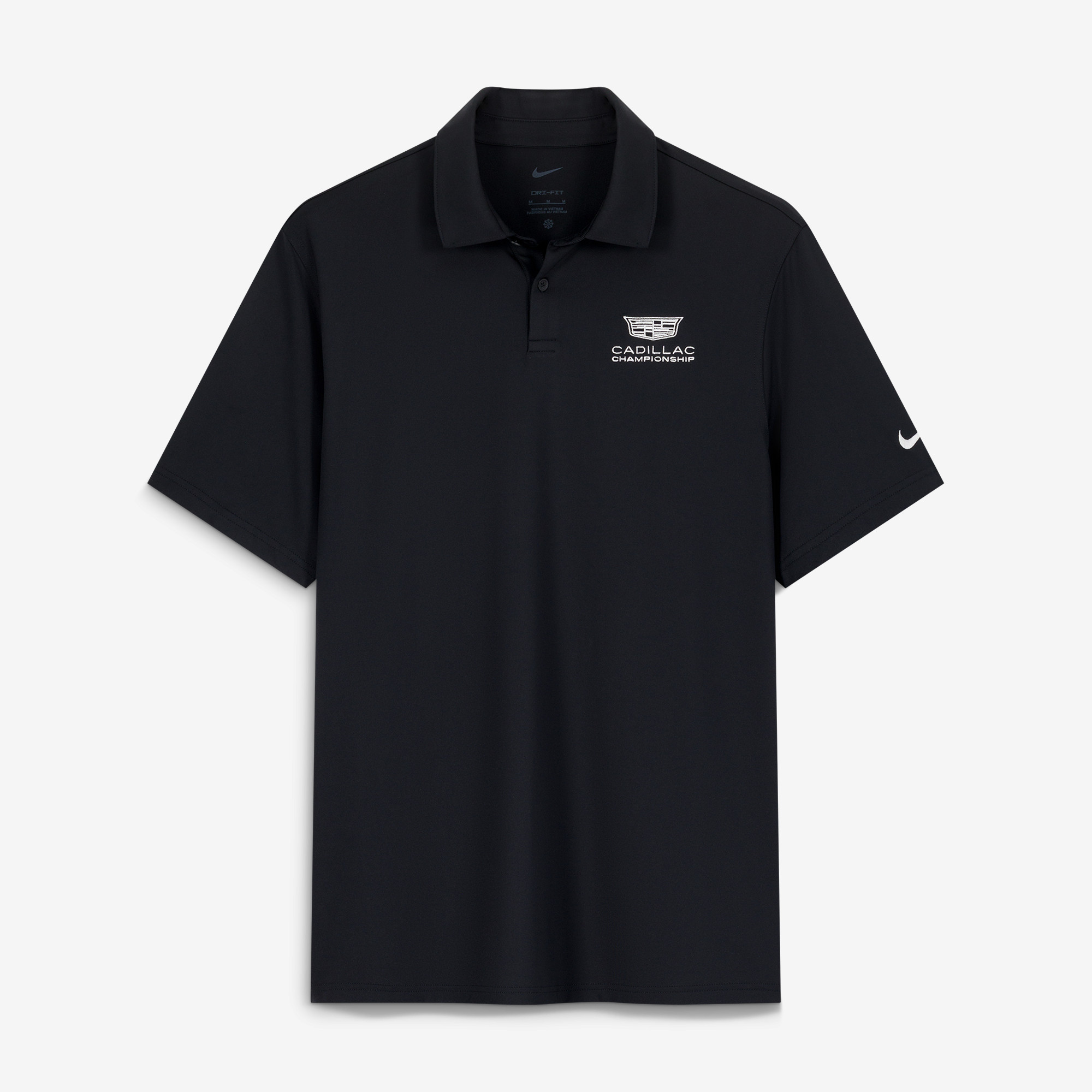 Men’s Nike Black Cadillac Championship Velocity Dri-FIT Polo Men’s Nike Black Cadillac Championship Velocity Dri-FIT Polo
