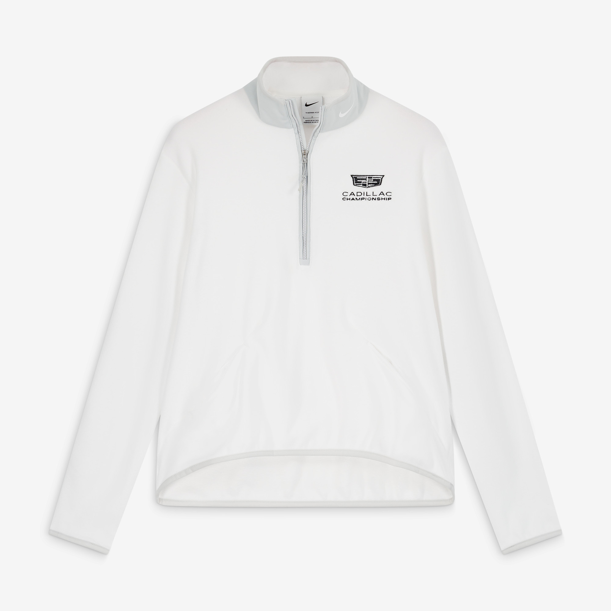 Women’s Nike White Cadillac Championship Therma-FIT Victory Half-Zip Pullover Women’s Nike White Cadillac Championship Therma-FIT Victory Half-Zip Pullover
