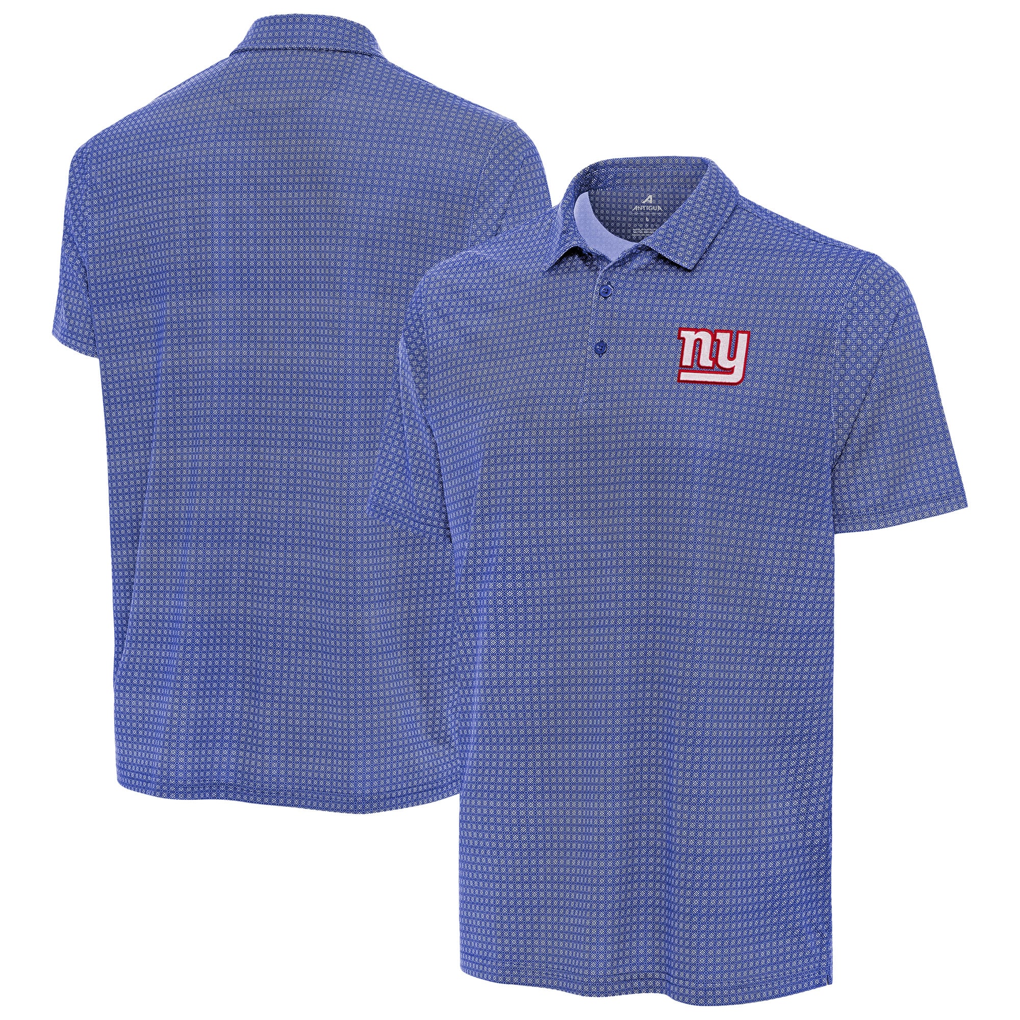 Men’s Antigua Royal New York Giants Mosaic Polo