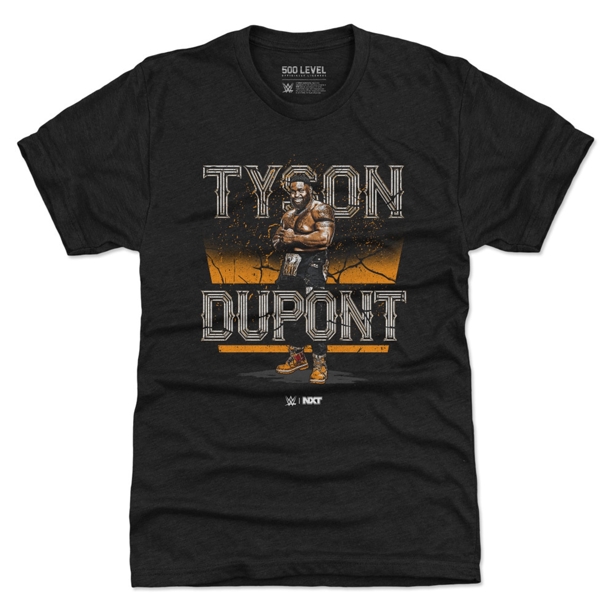 Men's 500 Level Black Tyson Dupont Tri-Blend T-Shirt