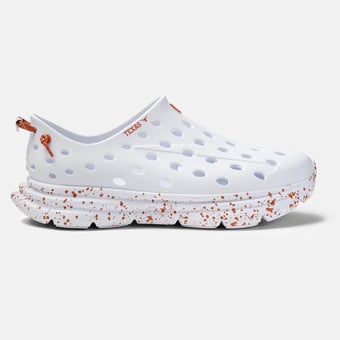 Unisex Kane Footwear  White Texas Longhorns Speckle Shoe