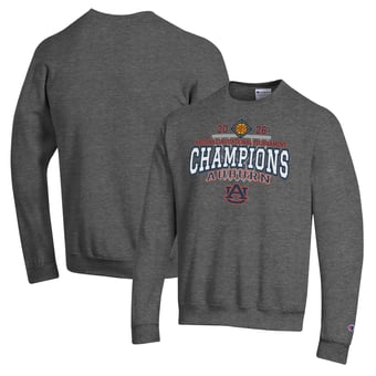 Unisex Champion  Gray Auburn Tigers 2026 NIT Champions Sweatshirt