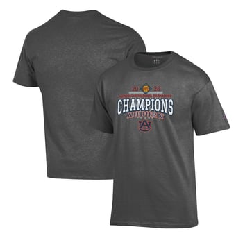 Unisex Champion  Gray Auburn Tigers 2026 NIT Champions T-Shirt