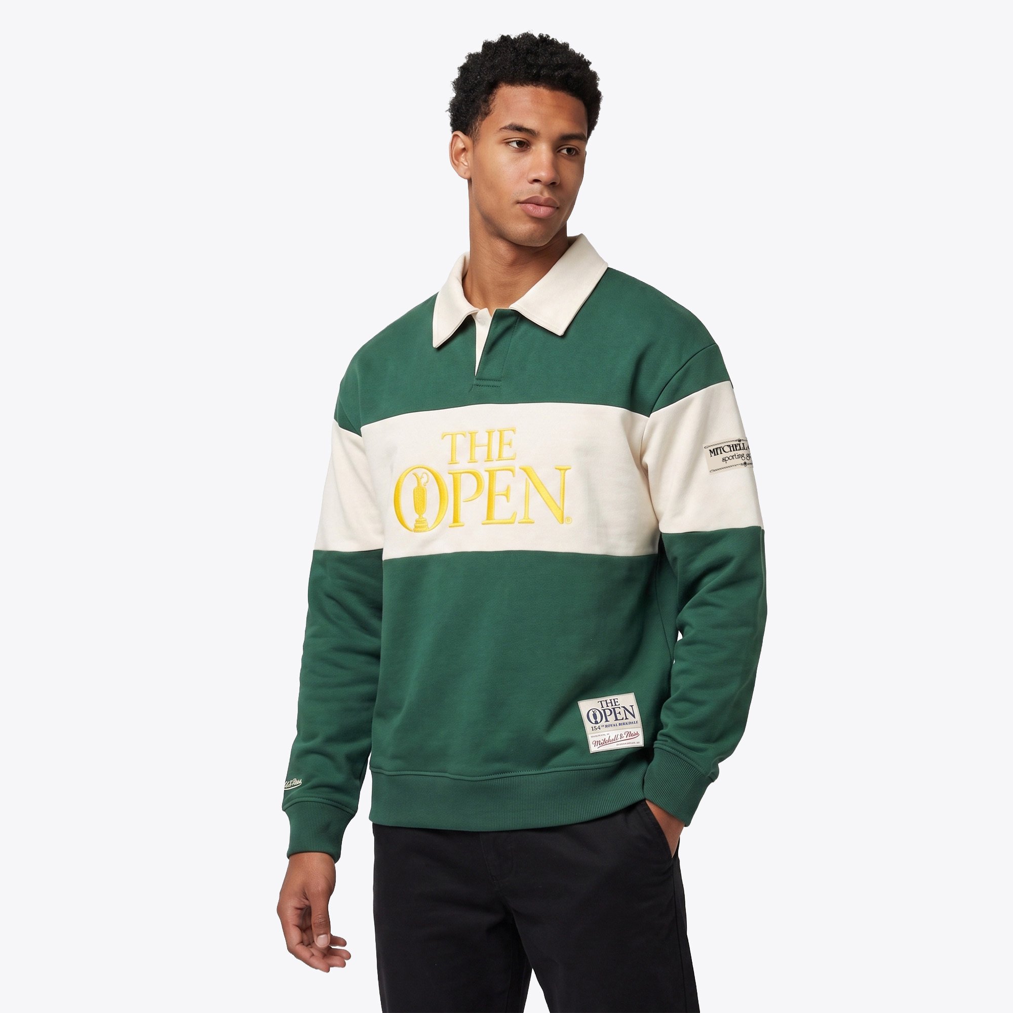 Maglia Rugby The 154th Open Royal Birkdale Mitchell & Ness