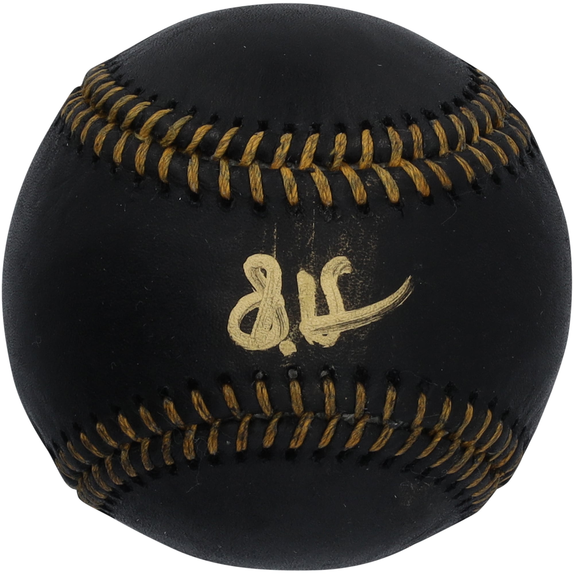 Steven Kwan Cleveland Guardians Autographed Black Leather Baseball