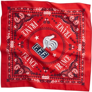 Bandana France Levi’s x Équipe de France, vue 1