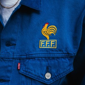 Veste Trucker Type III France Levi’s® x Équipe de France, vue 4
