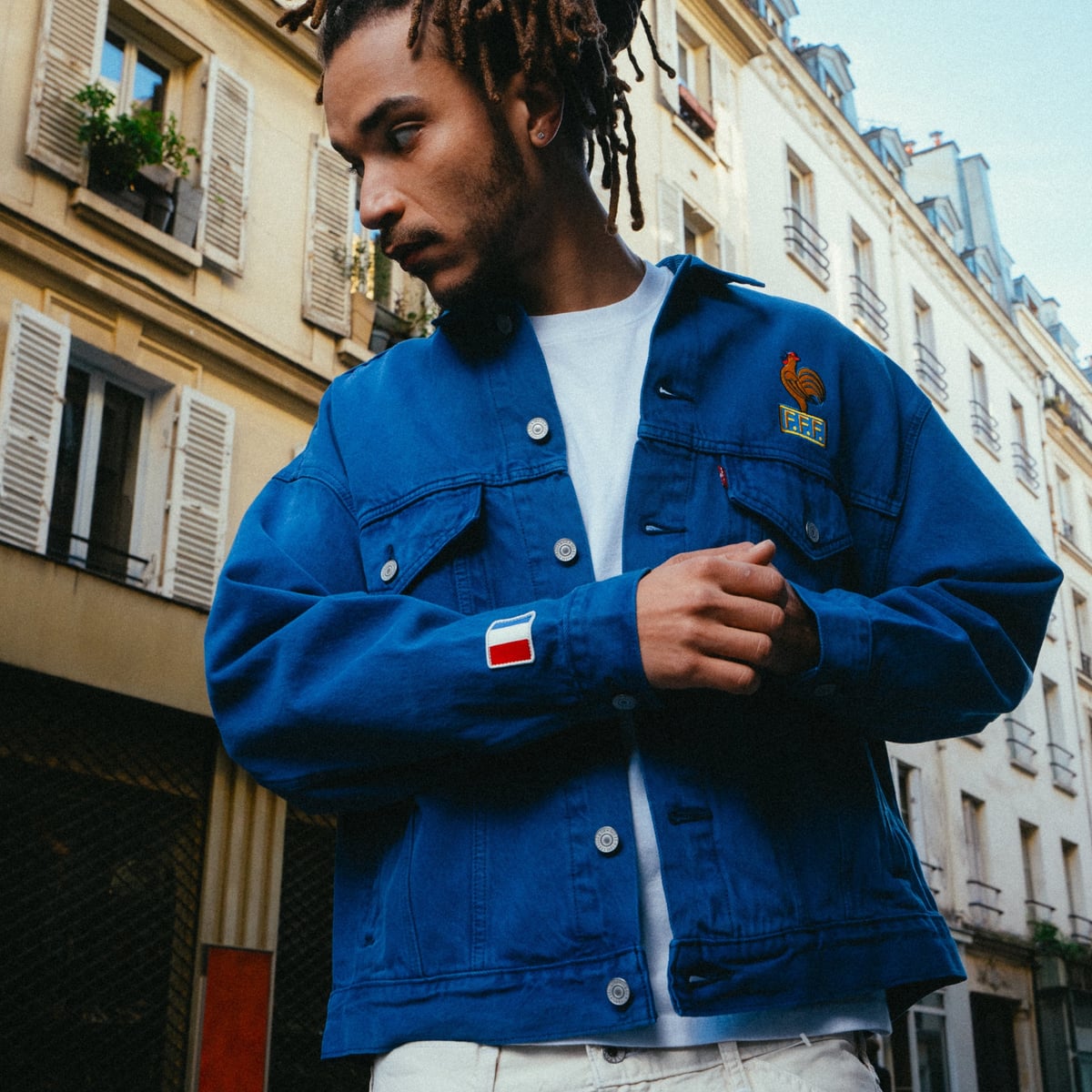 Veste Trucker Type III France Levi’s® x Équipe de France
