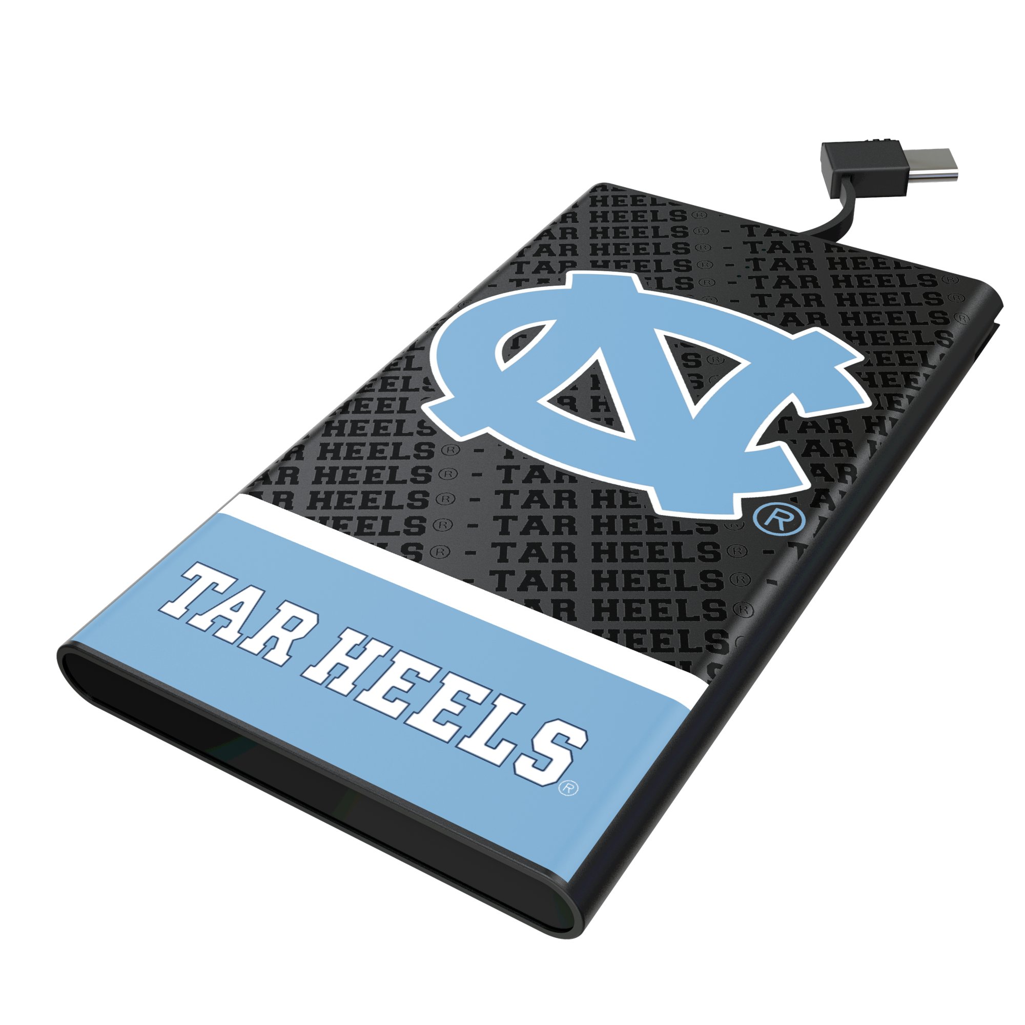 Keyscaper North Carolina Tar Heels Endzone Plus 5000mAh Flat Powerbank