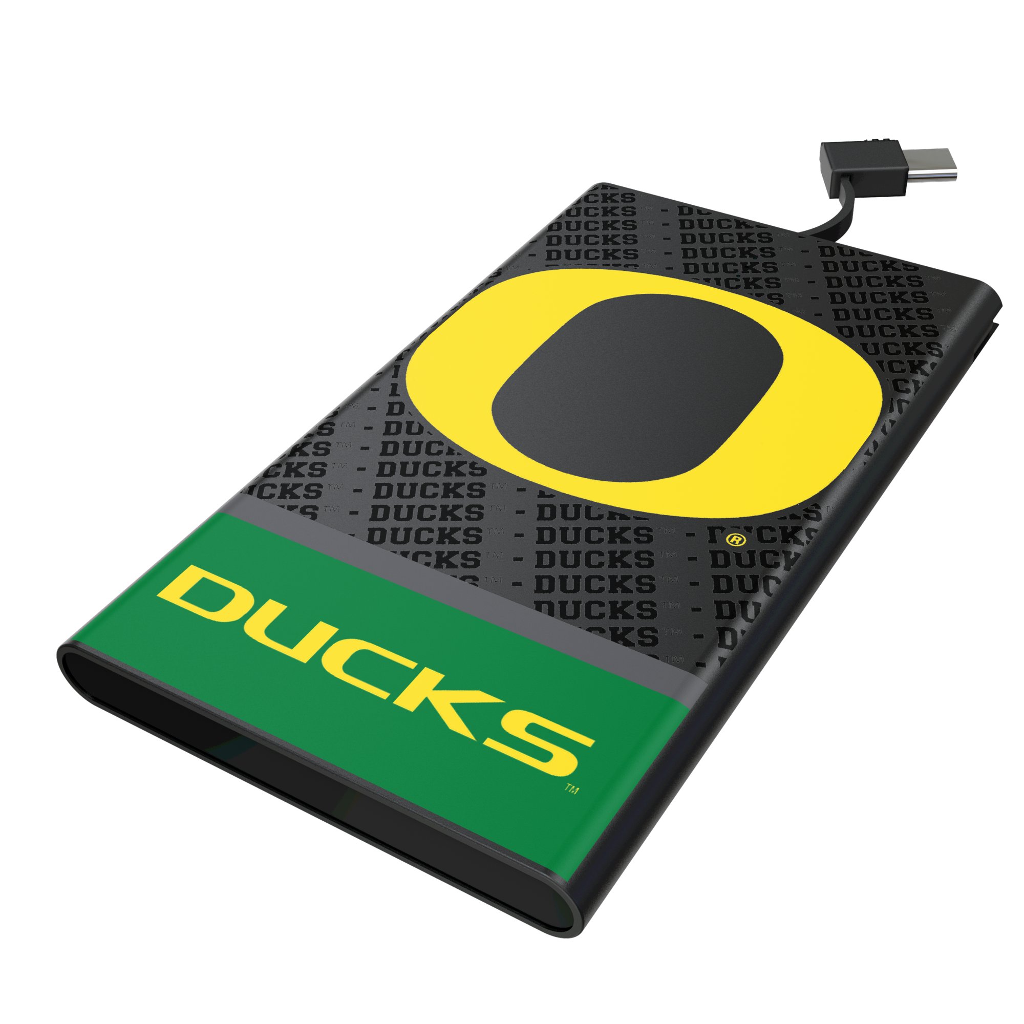 Keyscaper Oregon Ducks Endzone Plus 5000mAh Flat Powerbank