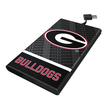 Keyscaper Georgia Bulldogs Endzone Plus 5000mAh Flat Powerbank