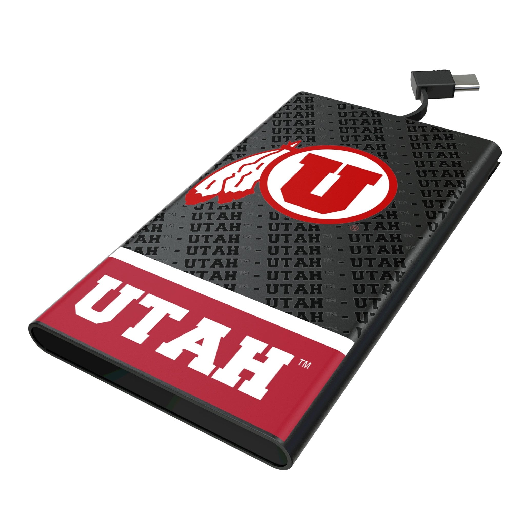 Keyscaper Utah Utes Endzone Plus 5000mAh Flat Powerbank
