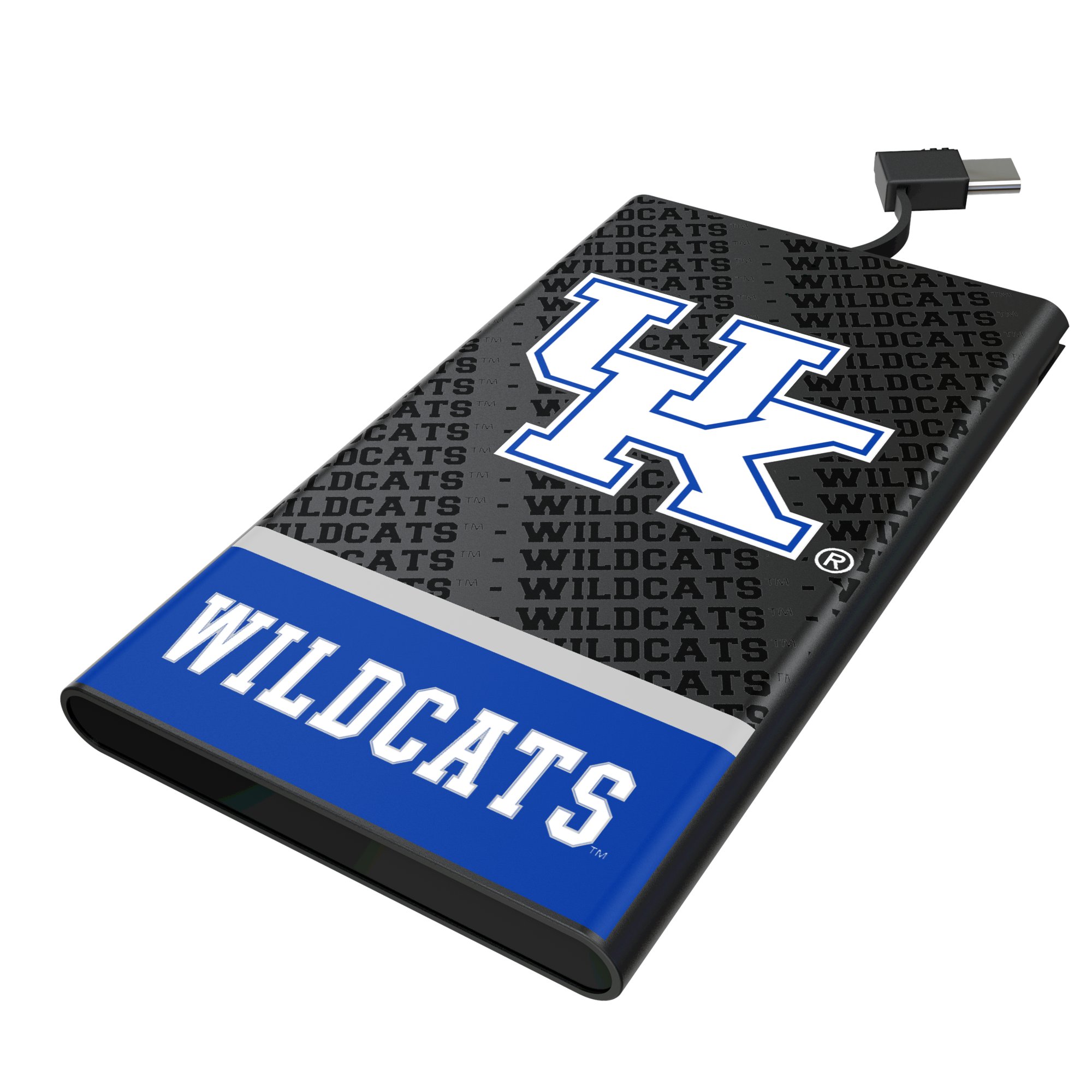 Keyscaper Kentucky Wildcats Endzone Plus 5000mAh Flat Powerbank