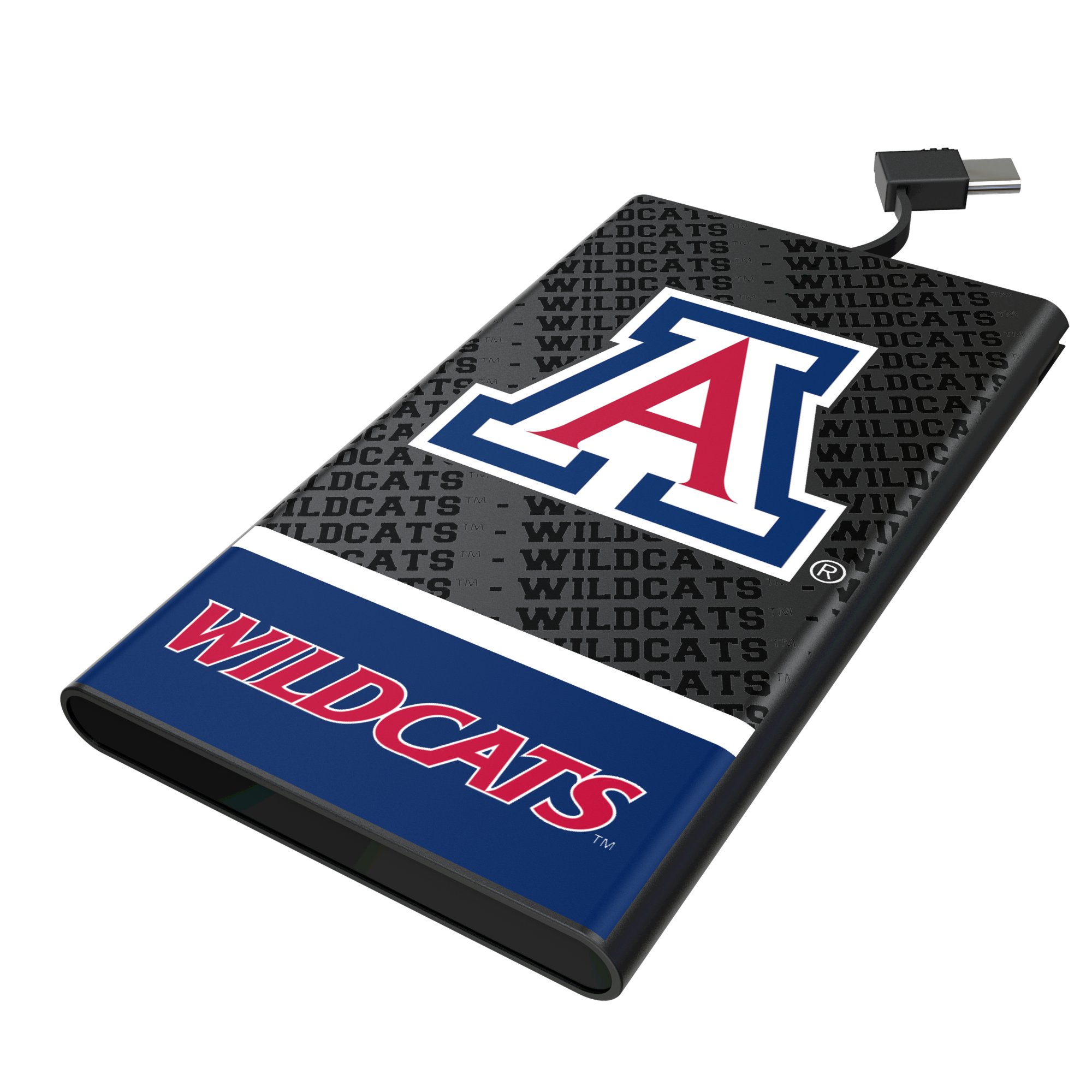 Keyscaper Arizona Wildcats Endzone Plus 5000mAh Flat Powerbank
