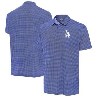 Men's Antigua Royal Los Angeles Dodgers Mosaic Polo