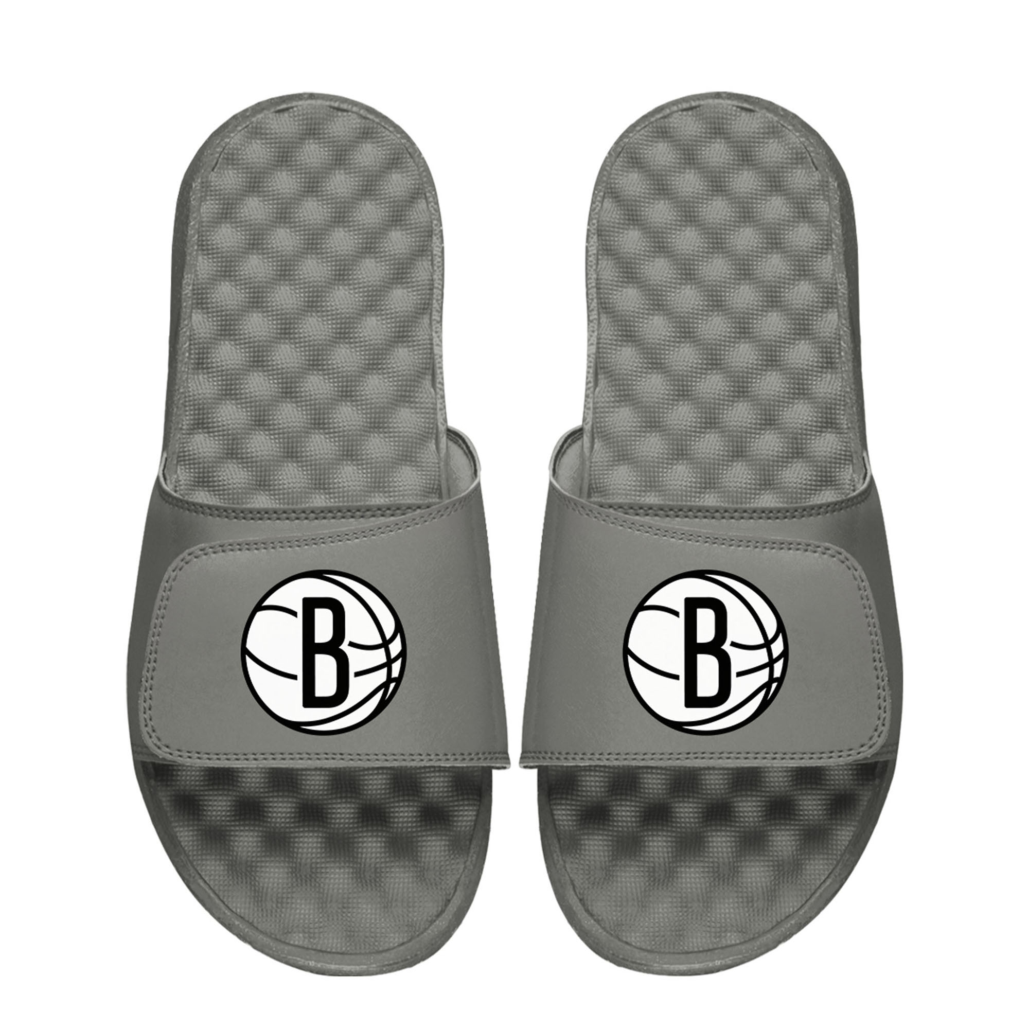Unisex Youth ISlide Brooklyn Nets Primary Logo Slide Sandals Unisex Youth ISlide Brooklyn Nets Primary Logo Slide Sandals
