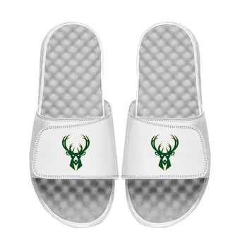 Unisex Youth ISlide Milwaukee Bucks Primary Logo Slide Sandals