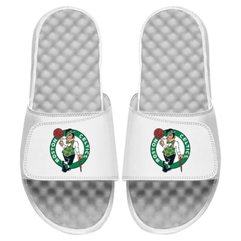 Unisex ISlide White Boston Celtics Primary Logo Slide Sandals